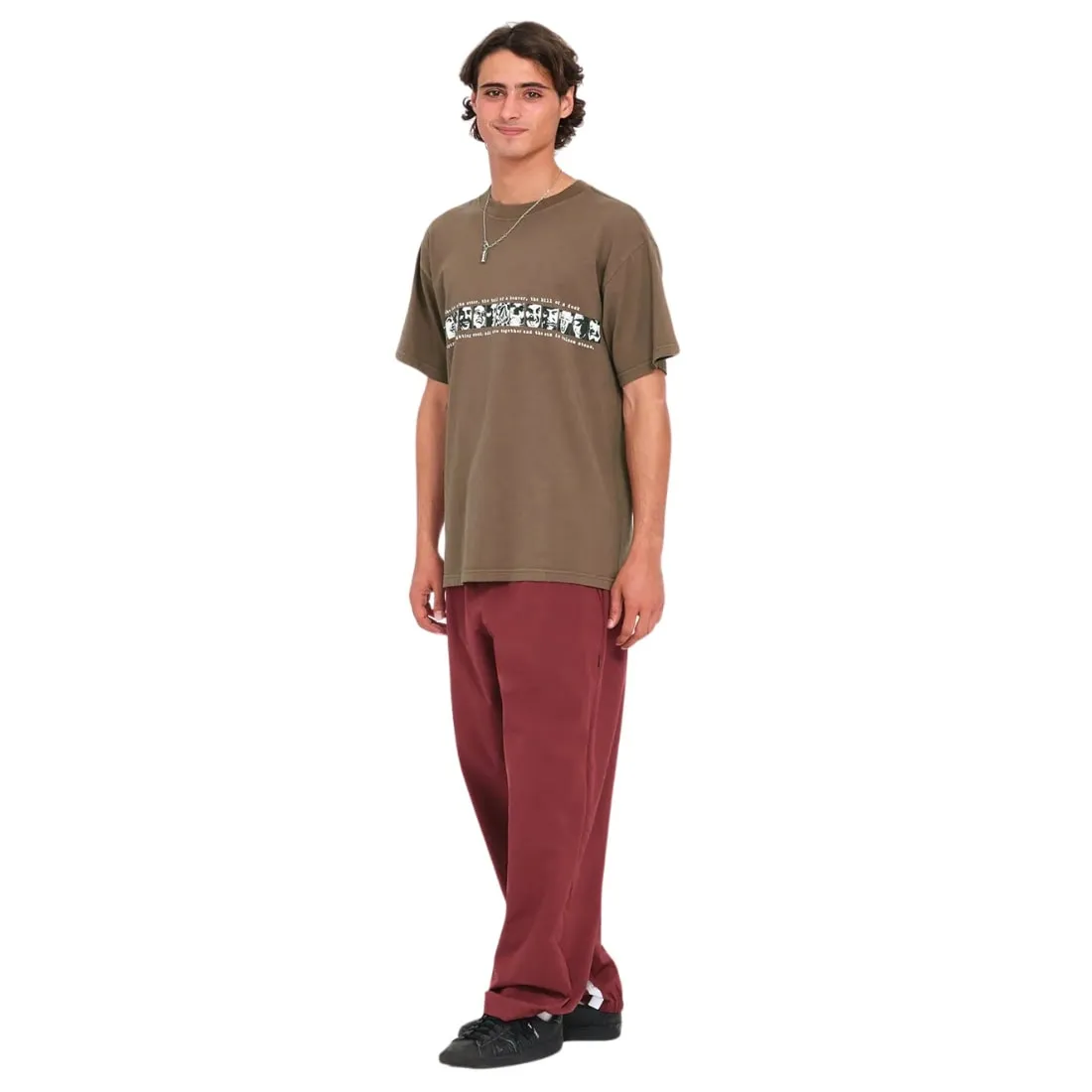 Volcom Skate Vitals Remy T-Shirt - Dark Earth