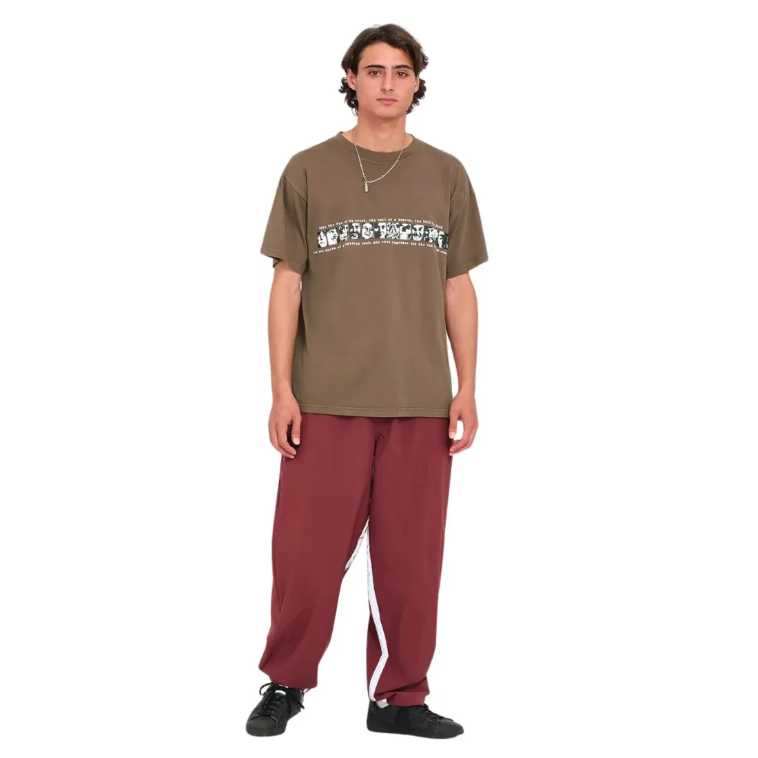 Volcom Skate Vitals Remy T-Shirt - Dark Earth