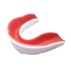 W003 Sanda Training Basketball Boxing Sports Mouth Guard EVA Braces, Style: Adult (White Red)