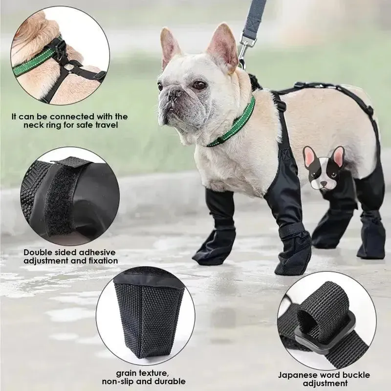 Waterproof Anti-Slip Dog Boots for Outdoor Adventures