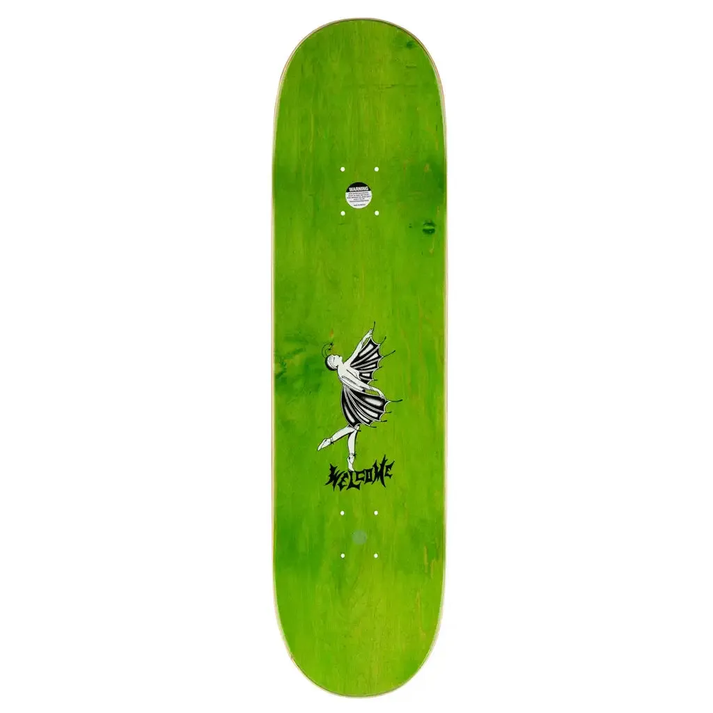 Welcome Ryan Reyes Dancer on Popsicle Skateboard Deck Black