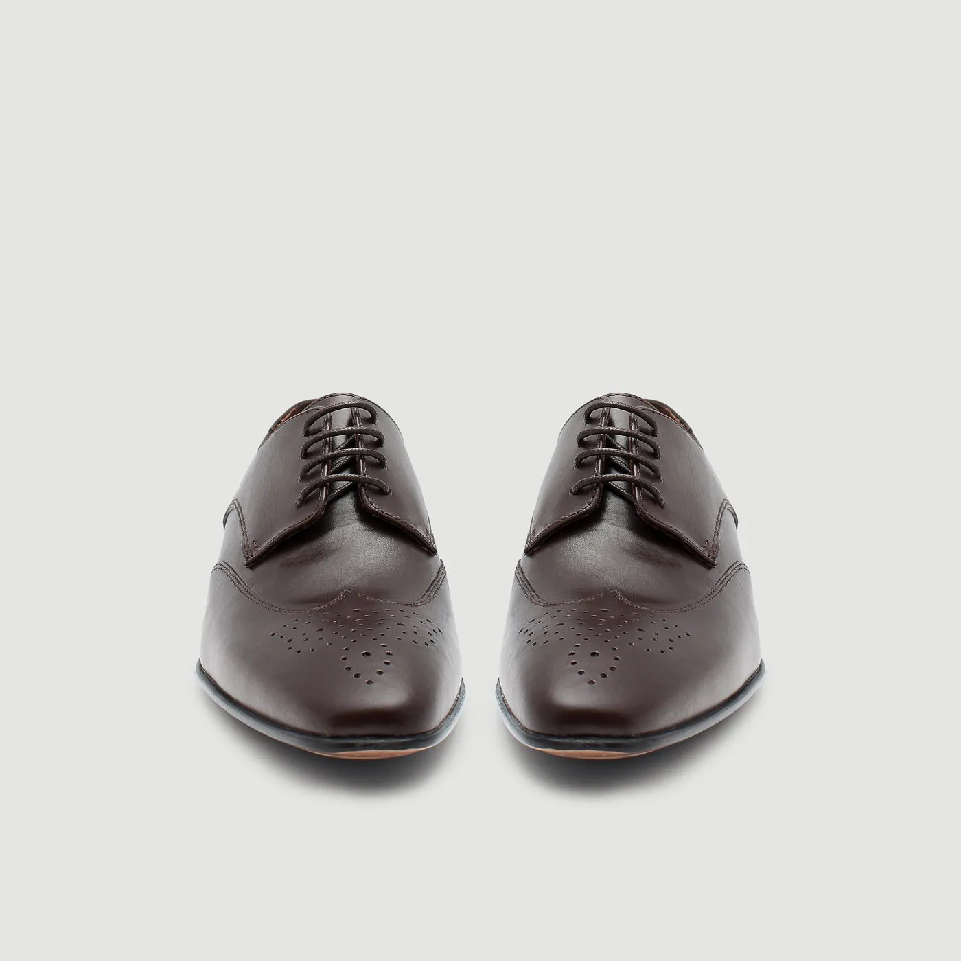 Wingtip Brogue Leather Shoes