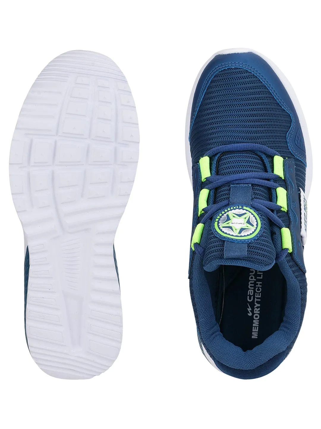 WINNI JR Blue Kid's Sports Shoes