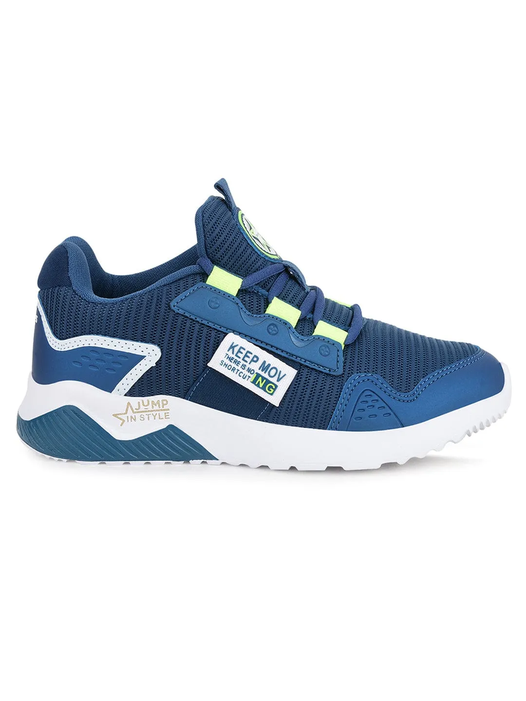 WINNI JR Blue Kid's Sports Shoes