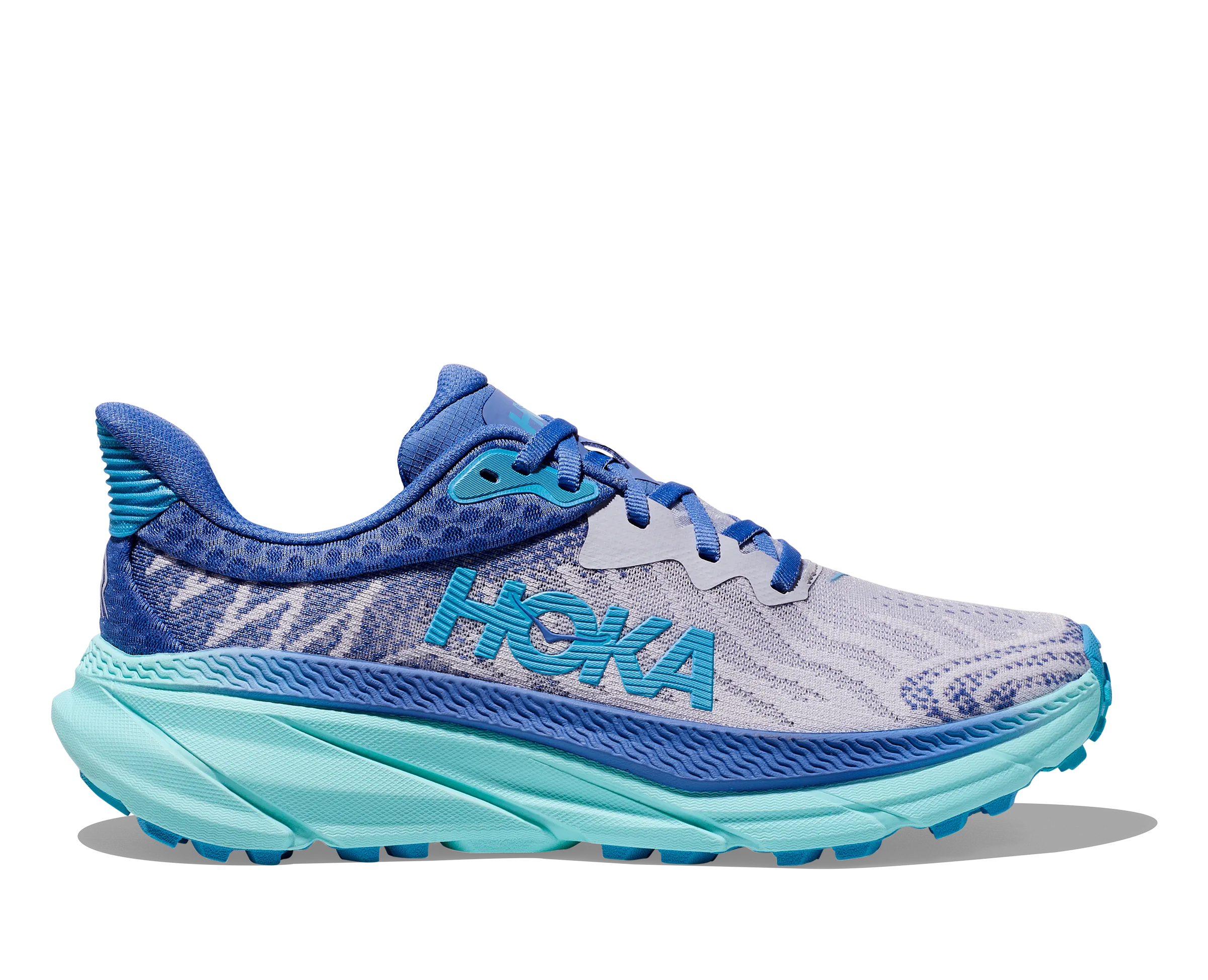 Women's Hoka Challenger 7 Color: Ether / Cosmos