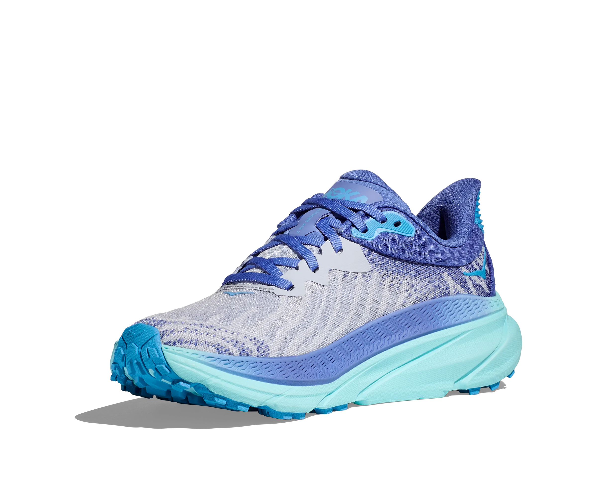 Women's Hoka Challenger 7 Color: Ether / Cosmos