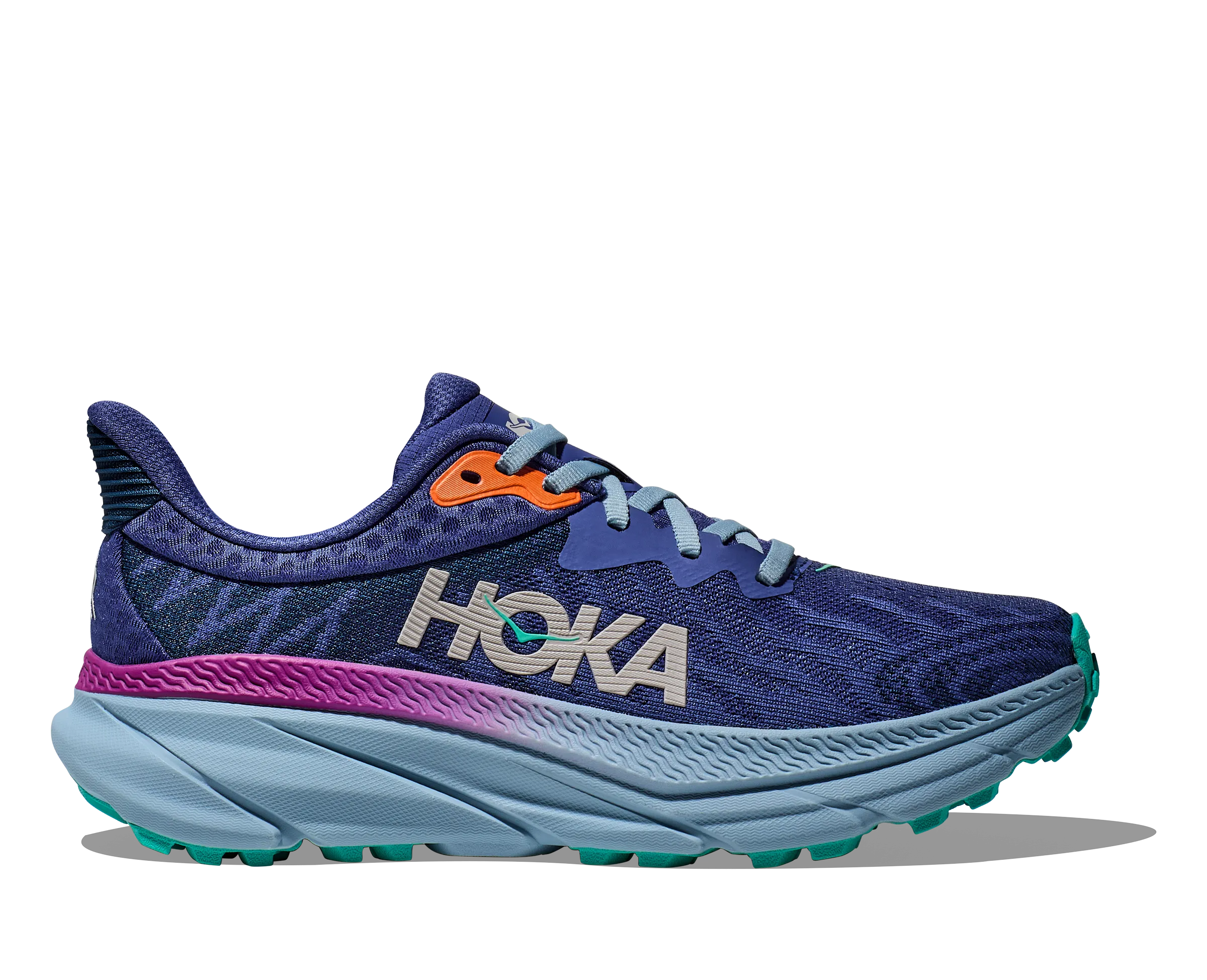 Women's Hoka Challenger 7 Color: Evening Sky / Drizzle