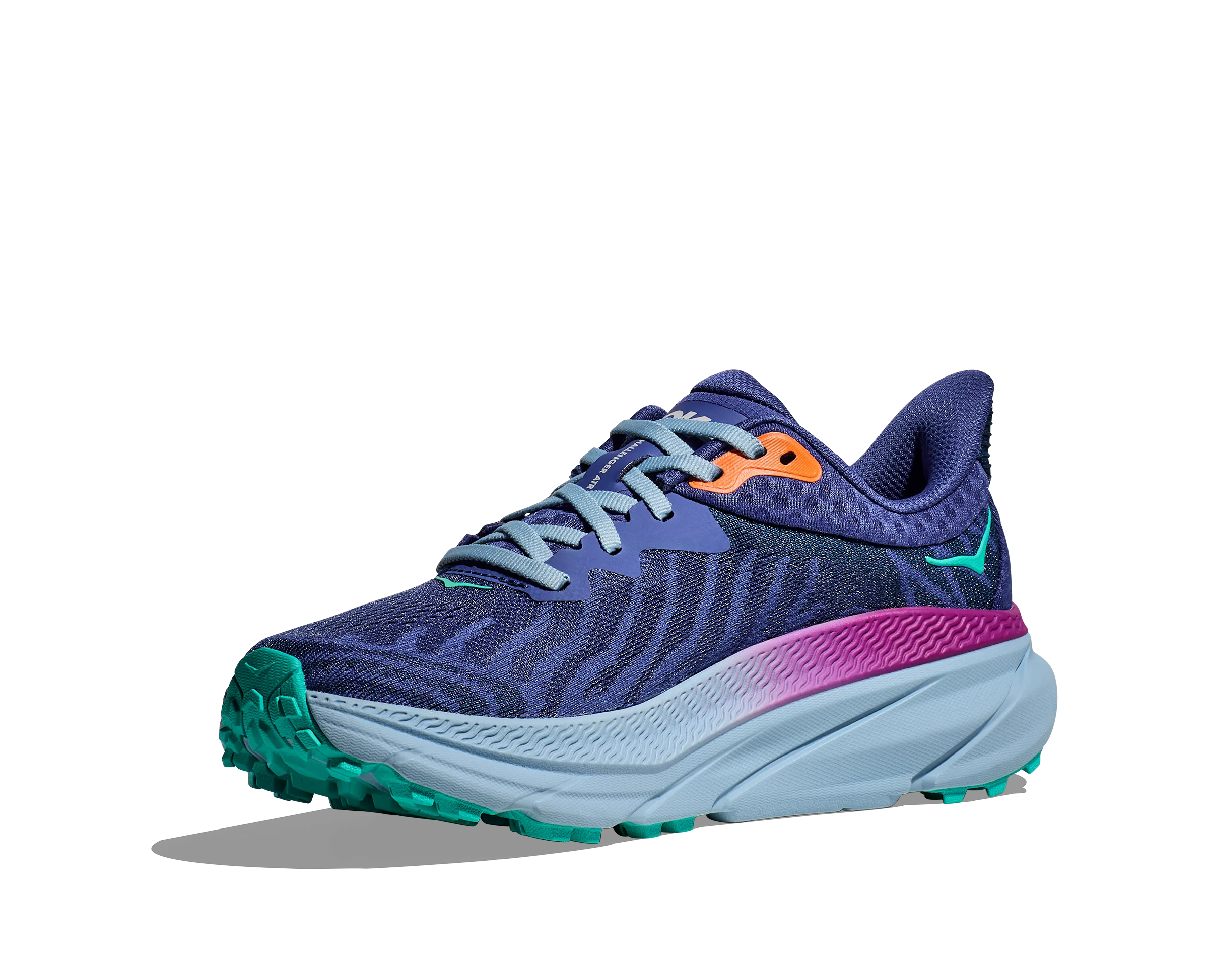 Women's Hoka Challenger 7 Color: Evening Sky / Drizzle