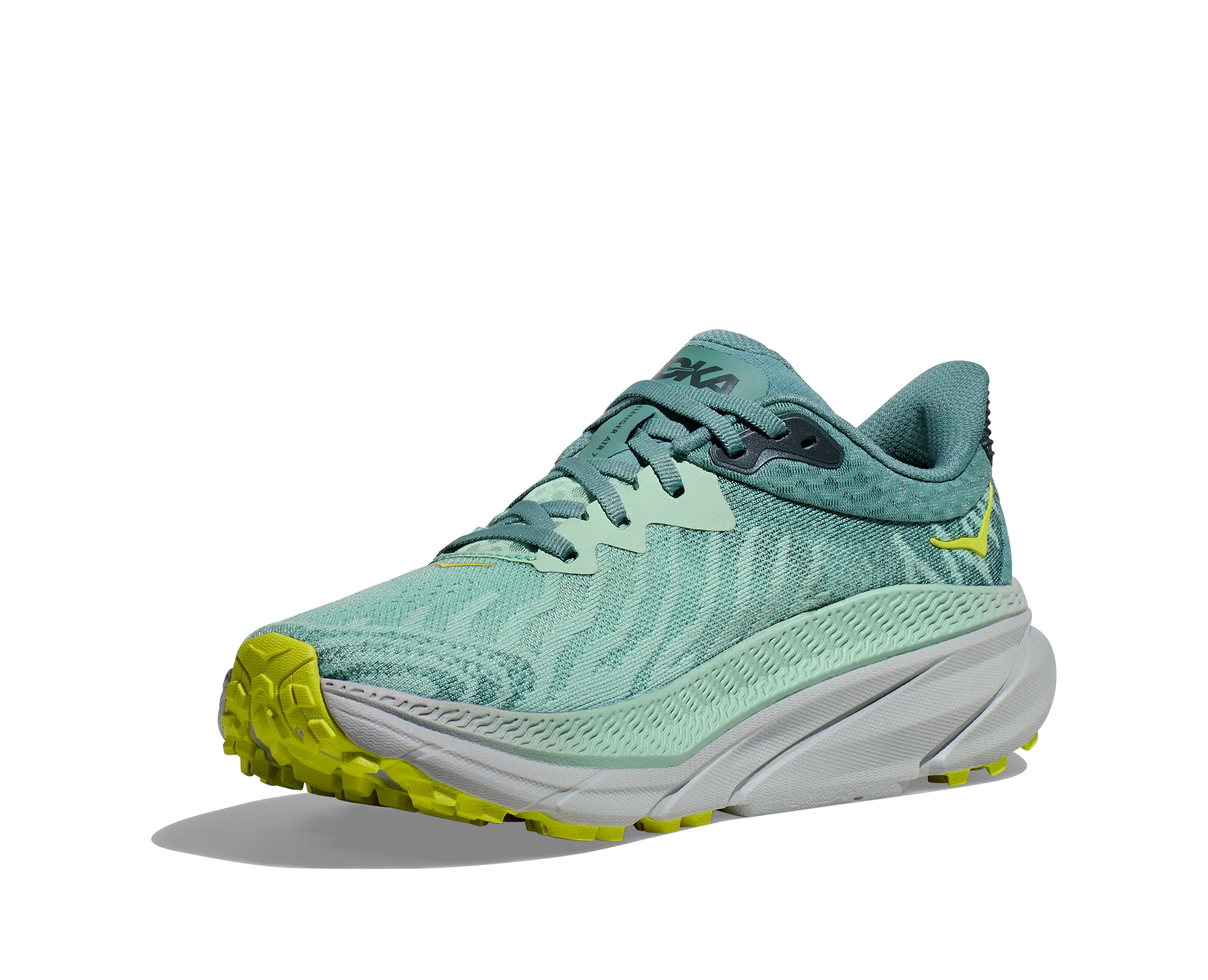 Women's Hoka Challenger 7 Color: Mist Green / Trellis (WIDE WIDTH)