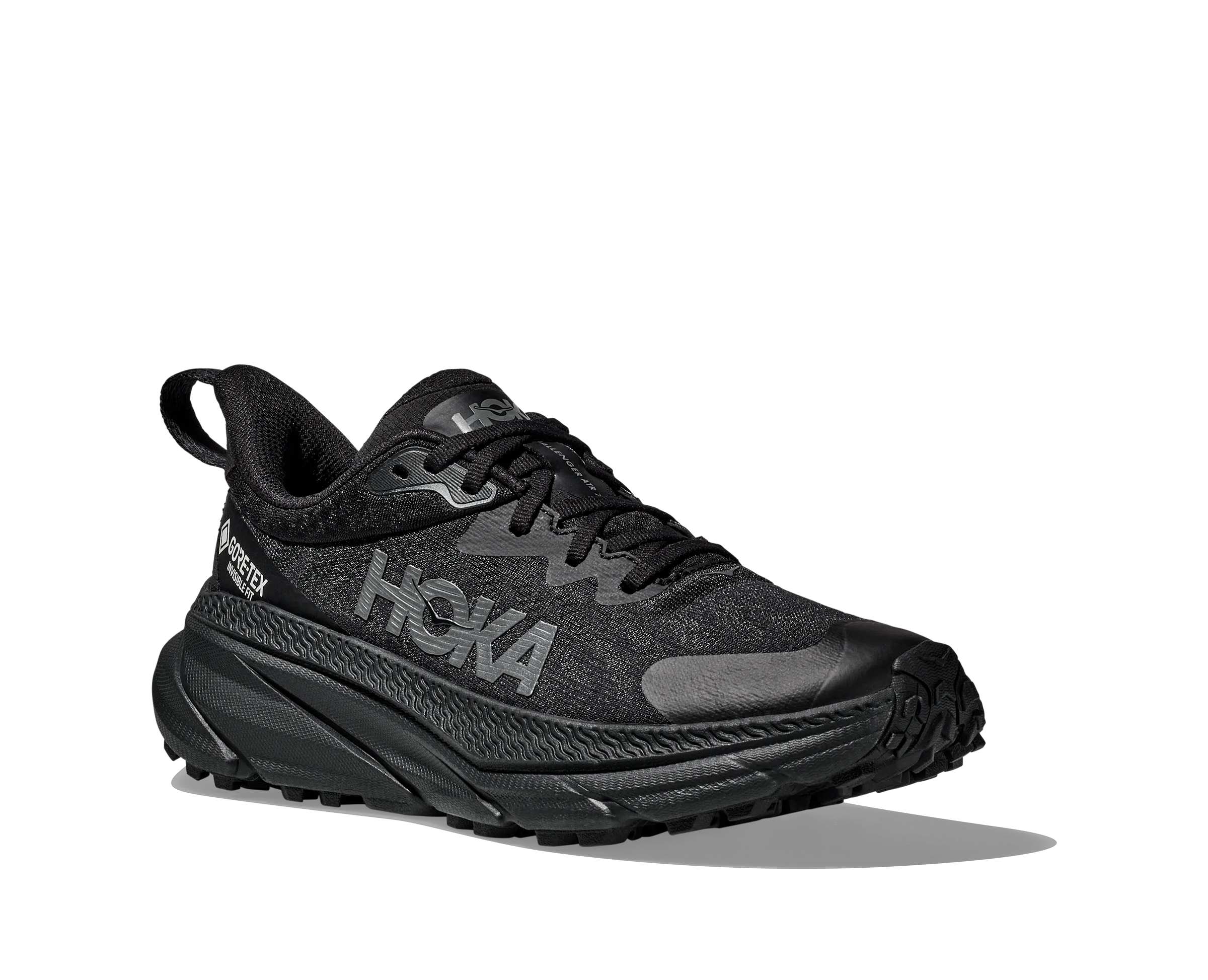 Women's Hoka Challenger 7 GTX Color: Black/Black