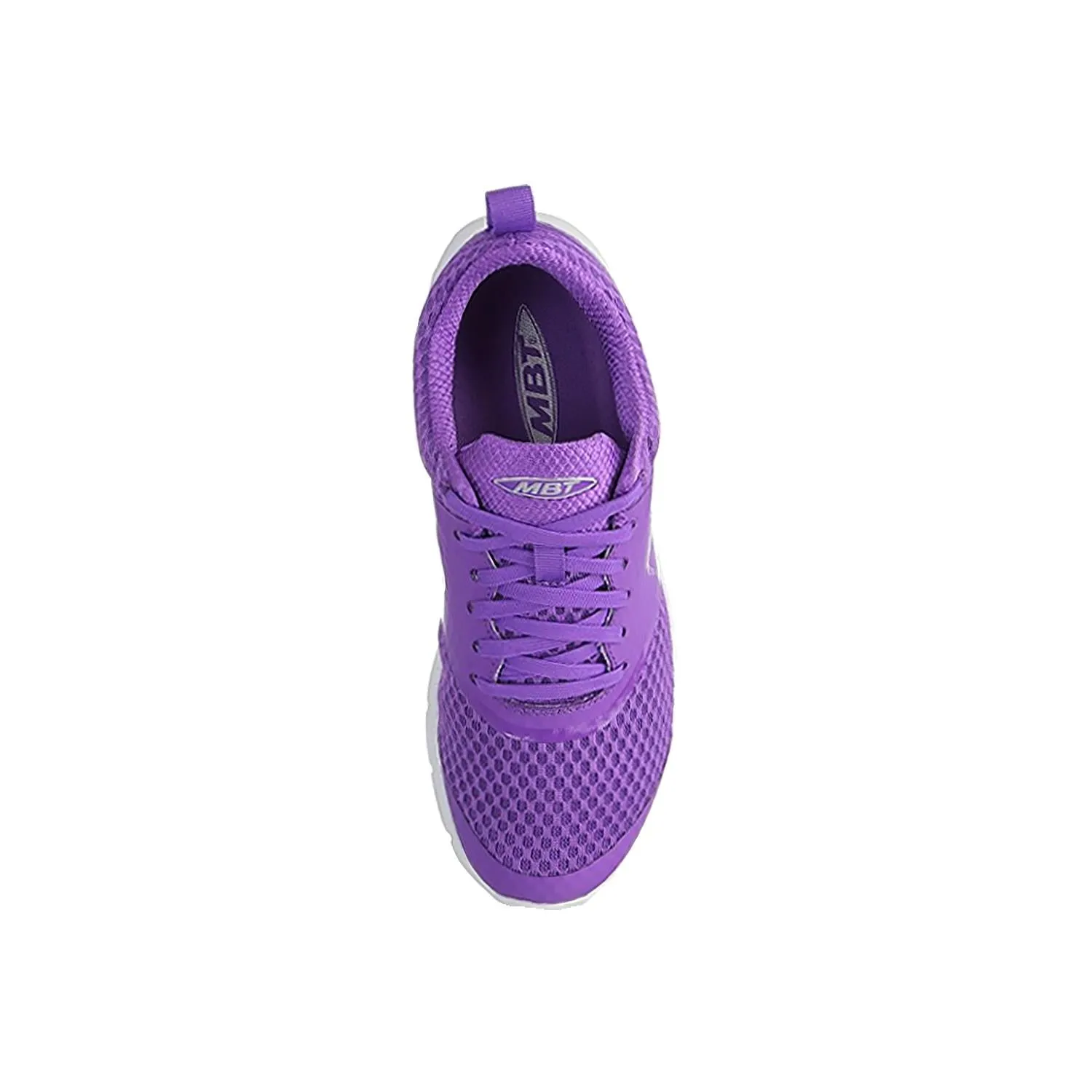 Women's MBT Speed 17 Lace Up Running Shoe Purple Mesh