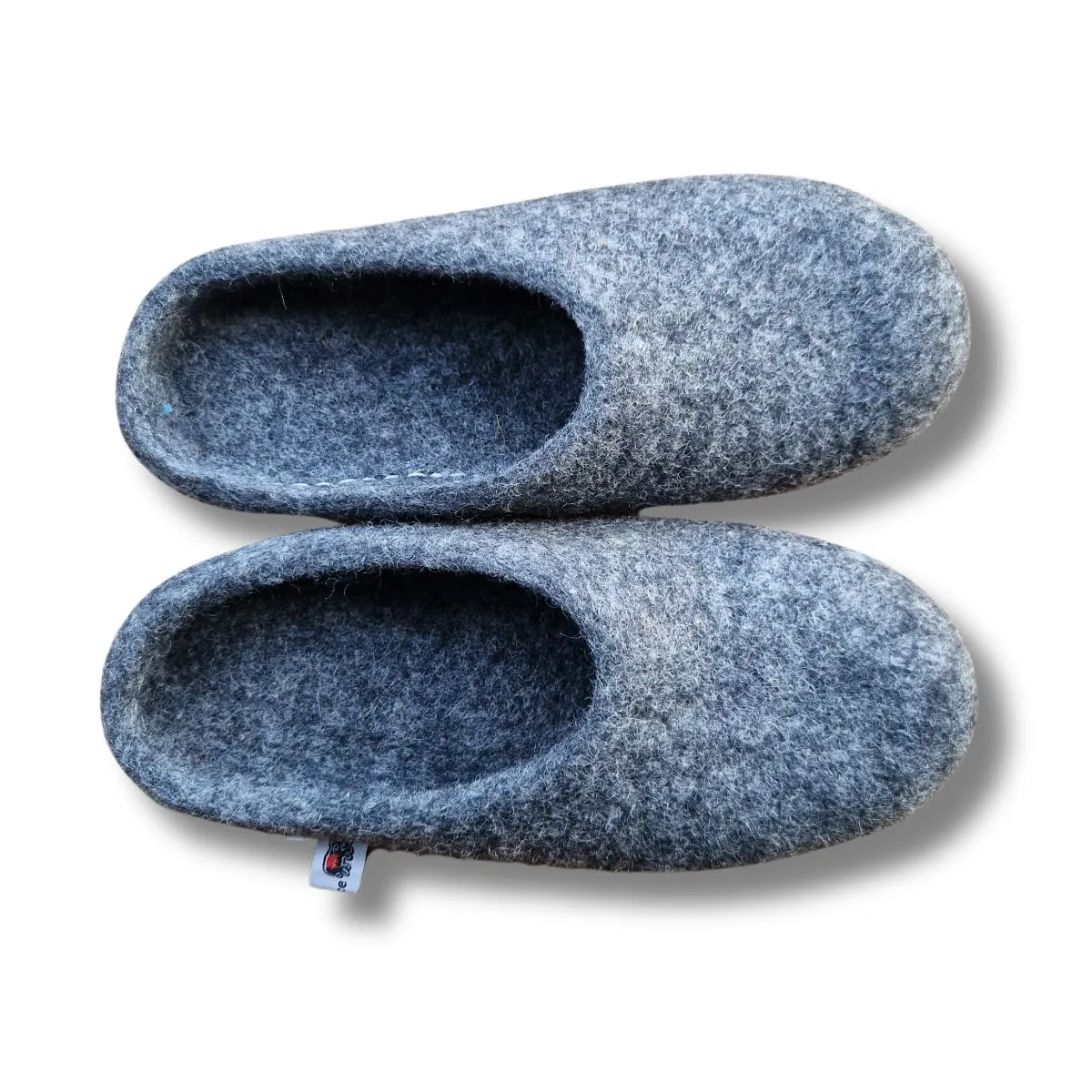 Wool felt slippers