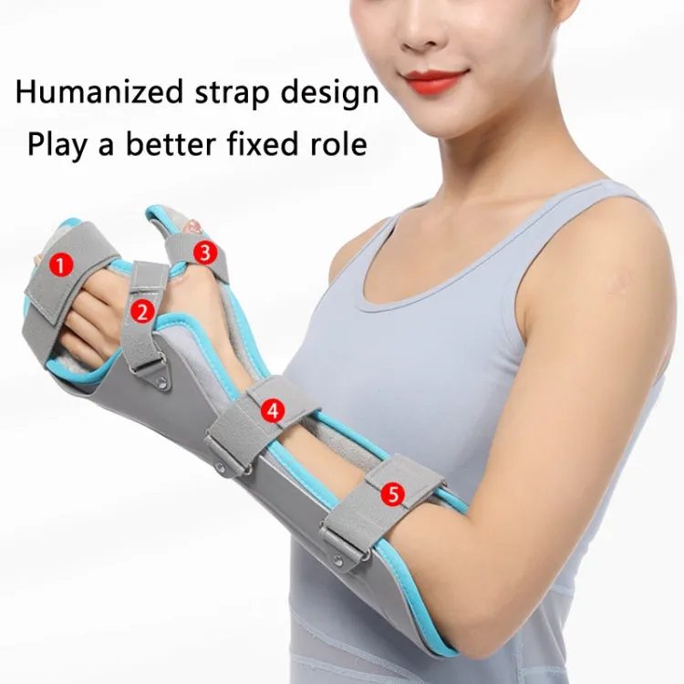 Wrist Fracture Sprained Tendon Sheath Splint, Color: Upgrade Model(S Right)