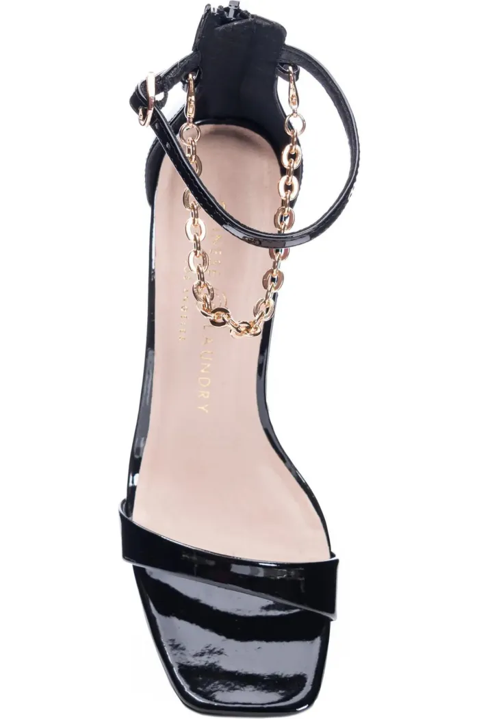 Yara Patent Sandal