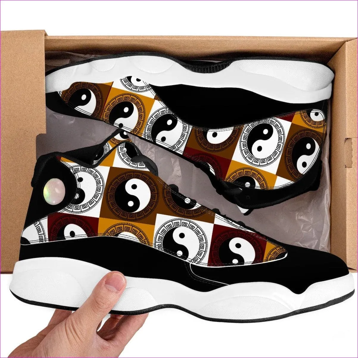 Yin & Yang Basketball Shoes