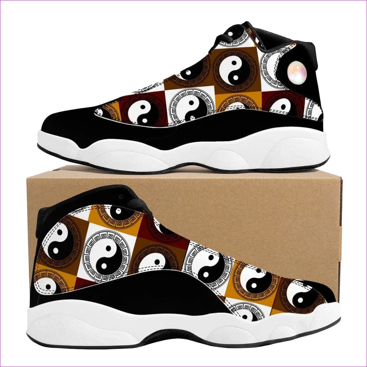 Yin & Yang Basketball Shoes